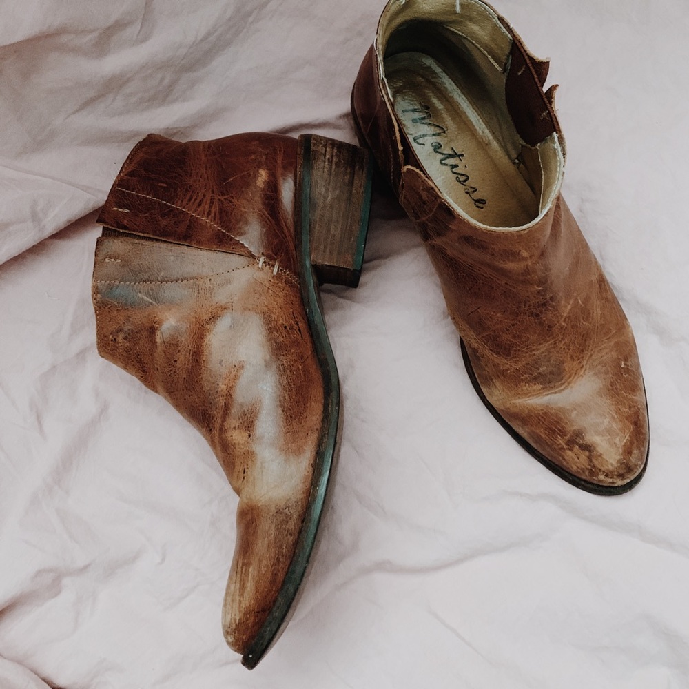 Brown Matisse Booties